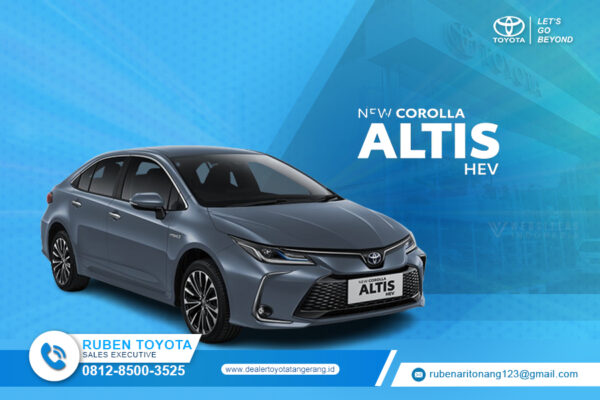 New Corolla Altis
